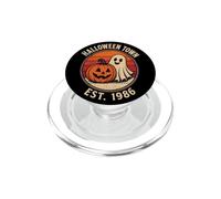 Halloween Town Est 1986 Retro Pumpkin Ghost Gift PopSockets PopGrip for MagSafe