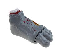 Halloween Toy for Adult Clockwork Halloween Clockwork Gray Devil Feet On The Chain Will Walk Devil Doll Halloween Toys Novelty And Interesting Toys Springy (Grey)