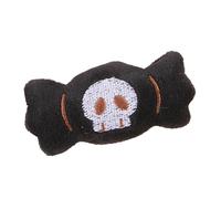 Halloween Toys for Cats, Halloween Cat Toys Interactive | Halloween Toys for Cats Cute Cat Plush - Eyeball and Skull Design, Bite Resistant Peppermint Toy, Funny Exercise Interactive Toy, Soft Plush