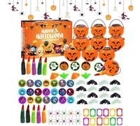 Halloween Toys, Trick Props, Gothic Decoration with 3.15 Inches, Spooky Pranks for School Parties, Baskets, Trick-Or-Treat, Home, Events, Kids, Gathering, Game Time, Multicolor