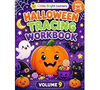 Halloween Tracing Workbook! | Little Bright Learners Volume 9: Fun Preschool Pre-Writing Activities for Ages 2-5 | Pencil Control, Tracing Practice, ... Bright Learners Preschool Workbook Series)