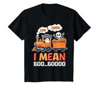 Halloween Train Choo I Mean Boo Ghost Pumpkin Toddler Kids T-Shirt