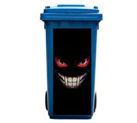 Halloween Trash Can Decorative Sticker Decal | Sticker for Outdoor Trash Can for Street Park Children's School Party Decorac