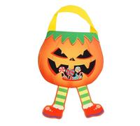 Halloween Treat Bags - Non Woven Fabric, Halloweens Cellophane Candy Bags, Parties | Halloweens Candys Bages, Handle Reusable Halloween Bages, Halloweenes Cellophane Candy For Kids Halloweenes