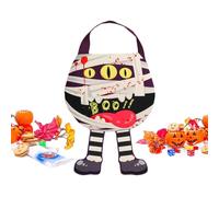 Halloween Treat Bags, Reusable Totes, Non Woven Column Holder, Portable Candy Operator Organizer, Haunted House Document Organizer, Retail Store Gift, School, e, Se référer au descriptif, Refer to