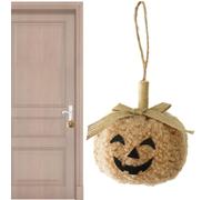 Halloween Tree Decorations Flocked Decorations with Smile Design