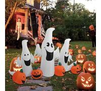 Halloween Tree Decorations Halloween Inflatable Decorations with Pumpkin LED Lighted Outdoor Yard Party Decoration Desktop Ornament for Holiday for Kids (C, 230CM)