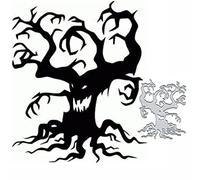 Halloween Tree Frame Metal Die Cuts Dies Cutting,Halloween Tree Cutting Dies Metal Cut Stencils DIY Scrapbooking Cards Decorative Embossing Paper Dies for Album Card Making Scrapbooking