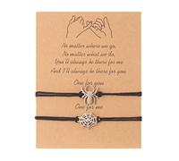 Halloween Tree Halloween Beads for Jewellery Paper Card Necklace All Braided Couple Girlfriend Bracelet Props Charms for Jewellery Making (B, 9. 4x7. 3cm)