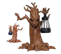 Halloween Tree Sculpture | Garden Statues With Solar Lamp,Ambian Lighting Halloween Outdoor Decorations For Garden Yard Party Places Lawn Haunted House Paths And Holidays