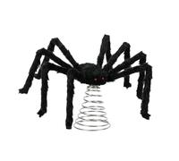 Halloween Tree Topper, Black Large Spooky Reusable Spiral Base