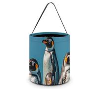 Halloween Trick Or Treat Basket with Handle, Animals Candy Bucket Foldable Reusable Gift Bags for Party, Wedding Supplies
