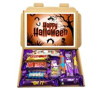 Halloween Trick or Treat Chocolate, Dairy milk Selection Box, Medium Hamper, Spooky Treat Box, Letter Box Friendly, Perfect for Halloween Parties