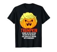 Halloween Trumpkin Funny Donald Trump Pumpkin Political Meme T-Shirt