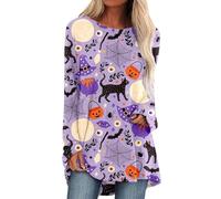 Halloween Tshirts Women Bloody Letter Printed T Shirt Short-Sleeved Graphic Tee Breathable Polyester Work Travel Leisure T-Shirt Funny Kids Adults Autumn Fashion Thermal Top Light Gray