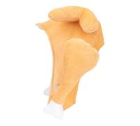 Halloween Turkey Drumstick Plush Hat for Party Decoration and Dance