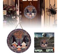 Halloween Ultimate Halloween Door Hanging Decoration Must-Have Sign for Memorable Celebrations and Festive (A, 20cm)