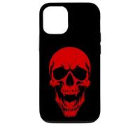 halloween undead vampire skull scary monster red goth spooky Case for iPhone 12/12 Pro
