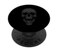 halloween undead vampire skull scary monster spooky creepy PopSockets Adhesive PopGrip