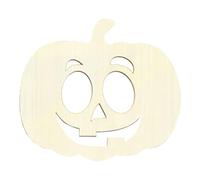 Halloween Unfinished Wooden Pumpkin, Wooden Pumpkin Cutouts | Hand Painting Halloween Pumpkin Sign - Indoor and Outdoor Harvest Festival Decoration for a pl