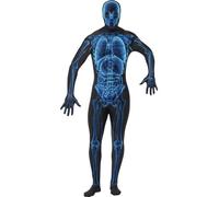 Halloween Unisex Blue XRay Costume