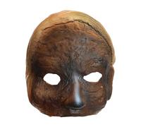 Halloween Unwrapped Mummy Face Mask - Scary Rotting Face With Eye Holes - Perfect for Halloween Fancy Dress - Pack of 1