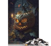 Halloween V Puzzles 1000 Pieces Wooden Puzzles Puzzles for Adults for Adults& Teenagers Age 12 Years Up 1000pcs (75x50cm)