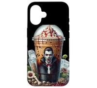 Halloween Vampire Coffee Mug Dracula Themed Coffee Lover Case for iPhone 16