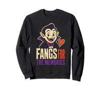 Halloween Vampire Fangs For The Memories Spooky Season Sweatshirt