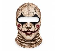 Halloween Vampire Skull Balaclava 3D Print Ski Mask Windproof Face Cover | Scary 3D Realistic Print Balaclava, Spooky Face Neck Cover, Ski Mask for Snowboarding Motorcycle Halloween Cosplay Costume