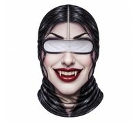 Halloween Vampire Skull Balaclava 3D Print Ski Mask Windproof Face Cover | Scary 3D Realistic Print Balaclava, Spooky Face Neck Cover, Ski Mask for Snowboarding Motorcycle Halloween Cosplay Costume