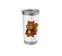 Halloween Vampire Squirrel Stainless Steel Insulated Tumbler