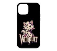Halloween Vampurr Cute Vampire Black Cat Women Kids Case for iPhone 12 mini