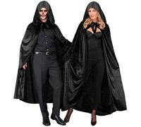 Halloween Velvet Hooded Cape