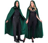 Halloween Velvet Hooded Cape