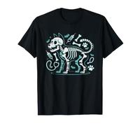 Halloween Vet Tech Skeleton Dog Patient Exam Table Spooky T-Shirt
