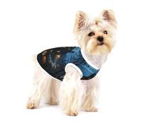 Halloween Village Cotton Dog Shirt – Soft Breathable Dog Shirt for Dogs Cats Boy Girl Pet Tshirt,Suitable for Small Pets