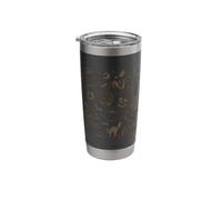 Halloween Vintage 90s Witchy Aesthetic Cute Retro Graphic Stainless Steel Insulated Tumbler