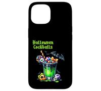 Halloween Vintage Cocktail Drinks Case for iPhone 15