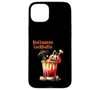 Halloween Vintage Cocktail Drinks Case for iPhone 15 Plus