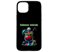 Halloween Vintage Cocktail Drinks Case for iPhone 15 Plus