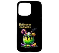 Halloween Vintage Cocktail Drinks Case for iPhone 15 Pro Max