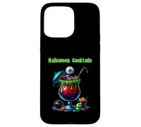 Halloween Vintage Cocktail Drinks Case for iPhone 15 Pro Max