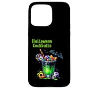 Halloween Vintage Cocktail Drinks Case for iPhone 15 Pro Max