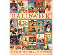Halloween Vintage Ephemera Collection: 38 Sheets with Over 380 Images To Cut Out and Collage for Junk Journals, Scrapbooking, Decoupage, Mixed Media, Decoration (My Ephemera Shelf)