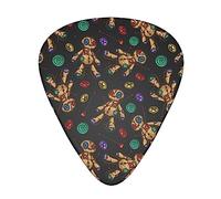 Halloween vintage gothic voodoo dolls Guitar pick Luxury Guitar Picks with Different Sizes Contain Thin, Medium & Thick Gauges for Acoustic and Electric Guitar