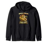 Halloween Vintage Hot Dog Grill Masters Gift Zip Hoodie