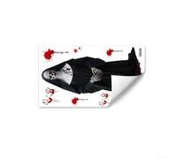 Halloween Wall and Window Stickers Featuring Creative Spooky Designs, Weather Resistant PVC Material for Lasting Seasonal Decor