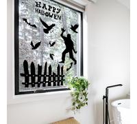 Halloween Wall and Window Stickers with Scary Artwork for Creating a Haunted Look Throughout Your For Home