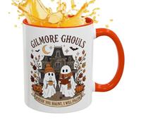Halloween Water Mug 350ml Funny Festival Ceramic Tea Mug | Spooky Ceramic Halloween Mug for Home, Workplace, School, Farmhouse, Cafe, Restaurant, Hotel, Family, Coworkers